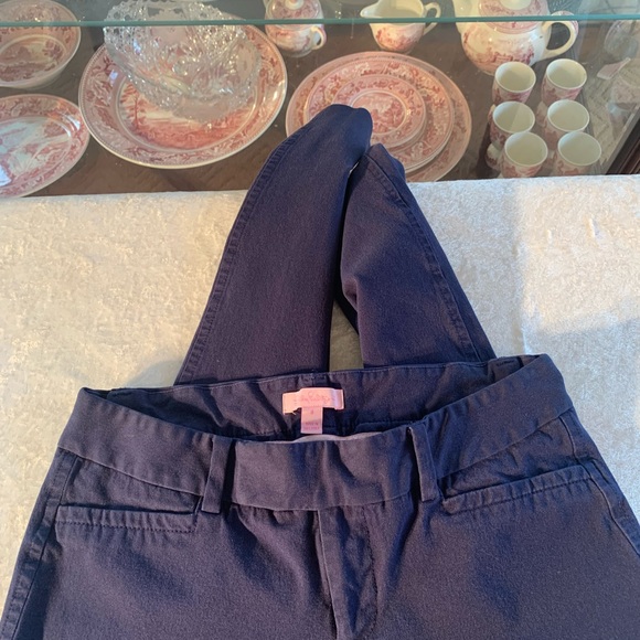 Lilly Pulitzer 8 Navy Leigh Pants - Picture 3 of 8